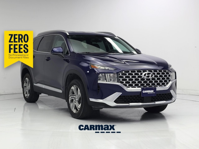 Blue 2022 Hyundai Santa Fe SUV / Crossover All-Wheel Drive Automatic