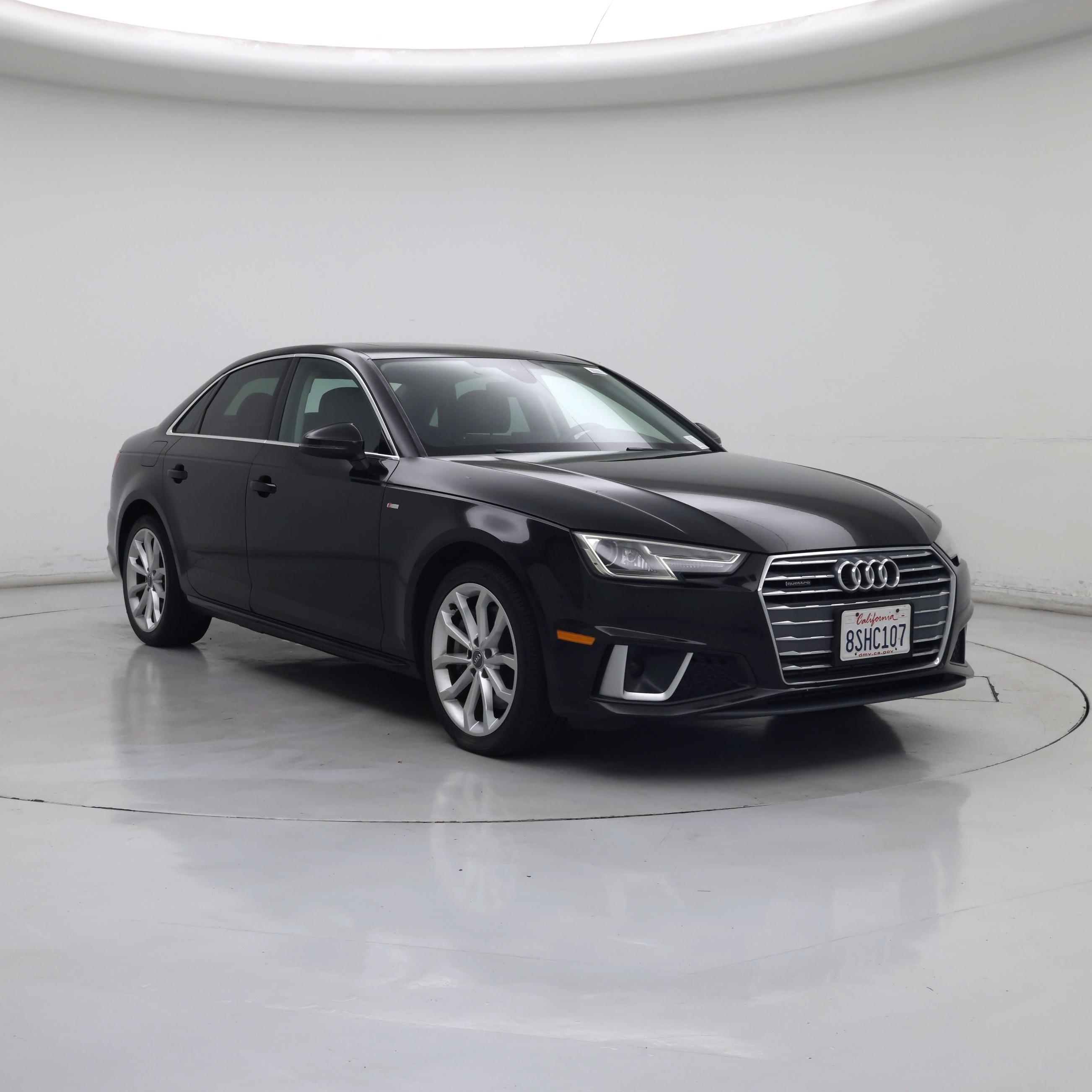 Black 2019 Audi A4 Sedan All-Wheel Drive Automatic