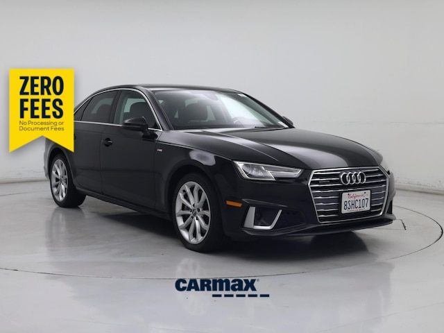Black 2019 Audi A4 Sedan All-Wheel Drive Automatic