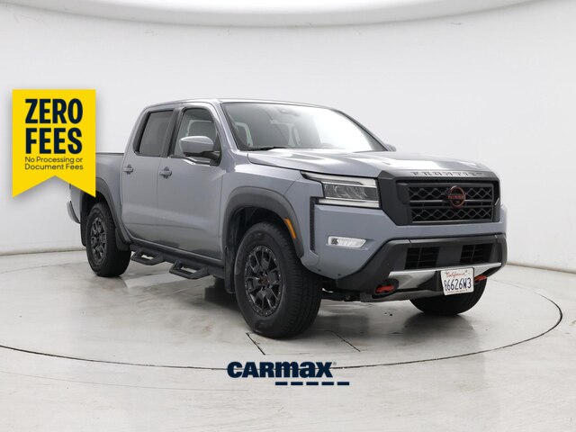 Gray 2024 Nissan Frontier Pickup Truck Four-Wheel Drive Automatic