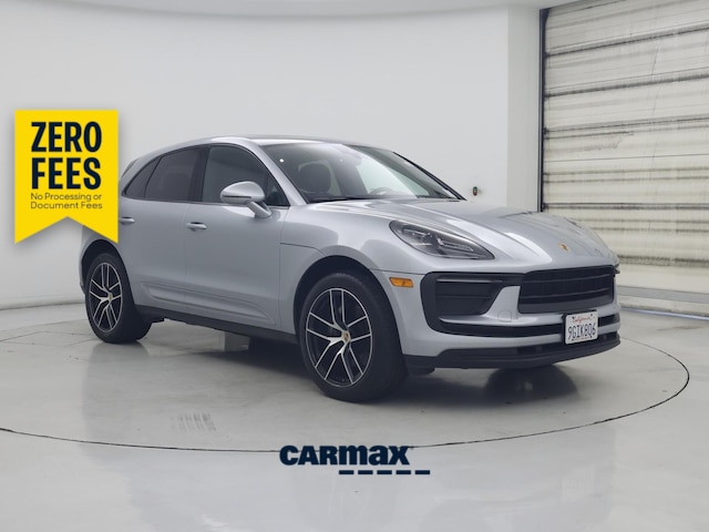 Silver 2022 Porsche Macan SUV / Crossover All-Wheel Drive Automatic