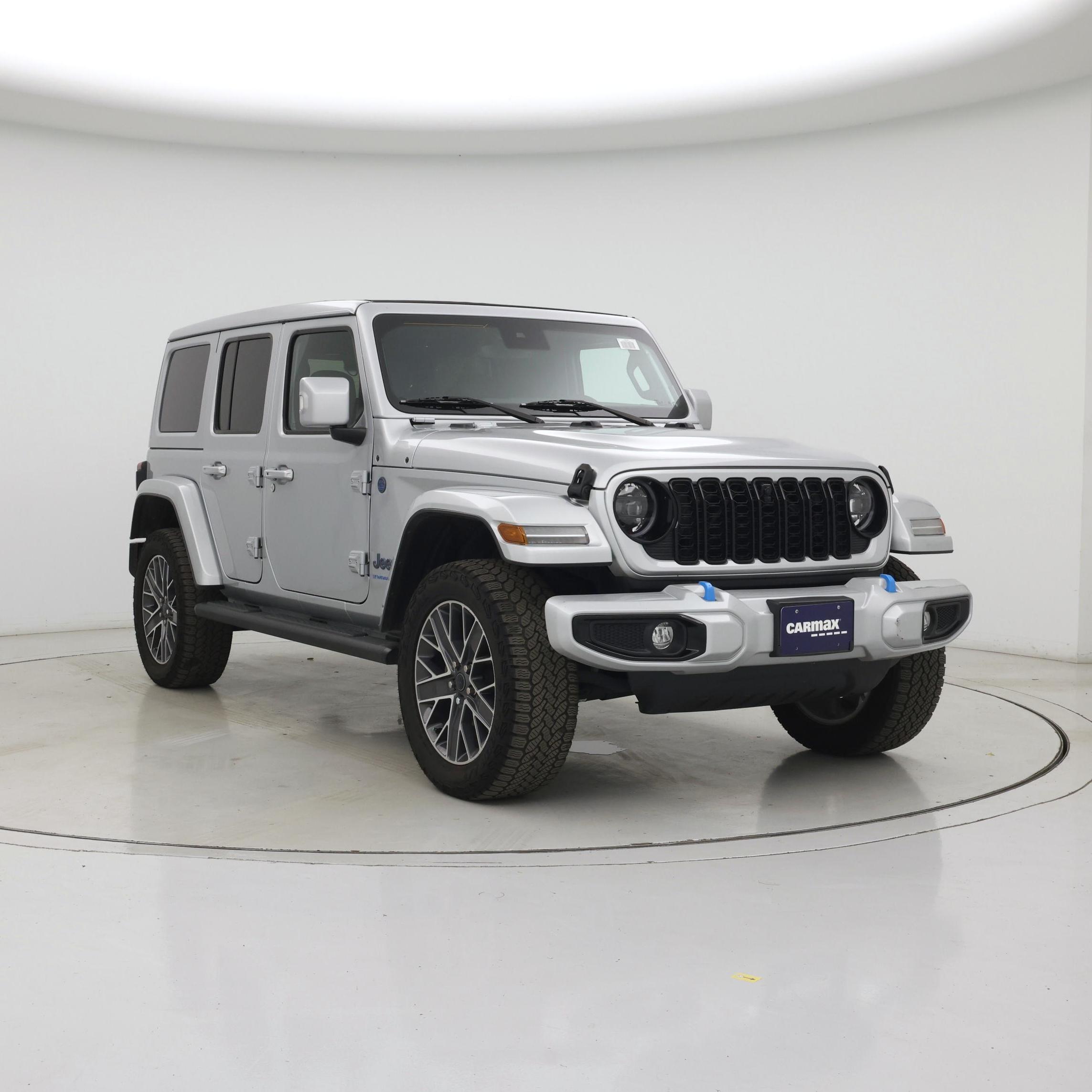 Silver 2024 Jeep Wrangler 4xe SUV / Crossover Four-Wheel Drive Automatic