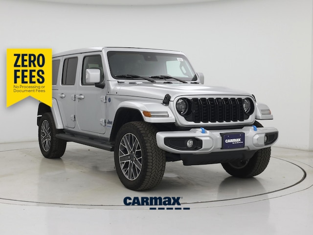 Silver 2024 Jeep Wrangler 4xe SUV / Crossover Four-Wheel Drive Automatic