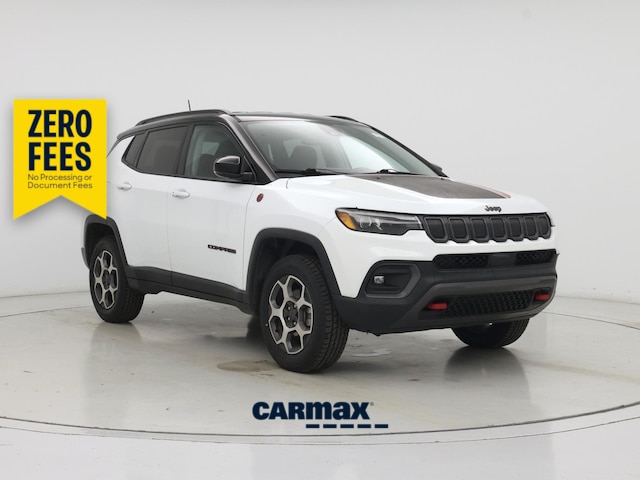 White 2022 Jeep Compass SUV / Crossover Four-Wheel Drive Automatic