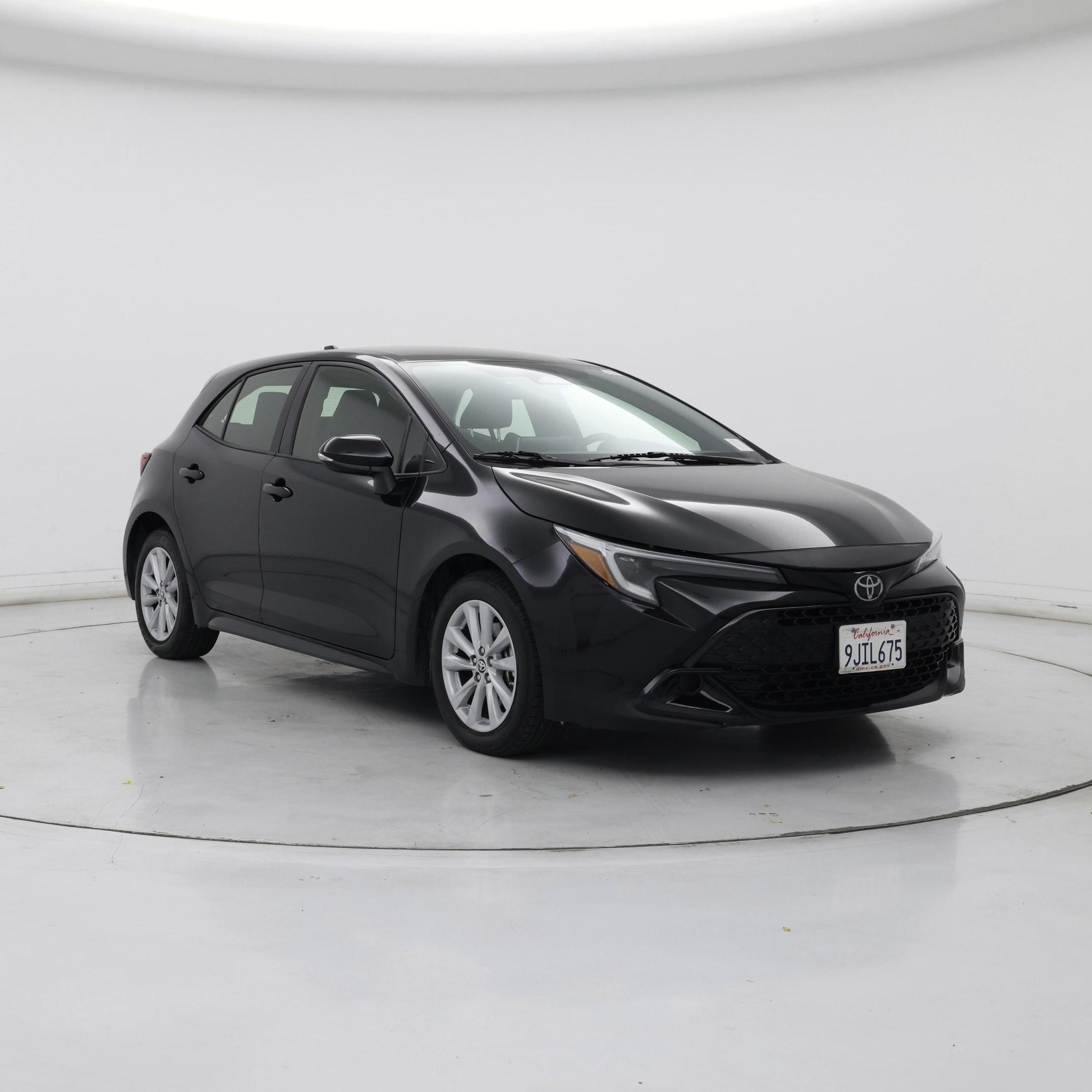 Black 2024 Toyota Corolla Hatchback Hatchback Front-Wheel Drive Automatic