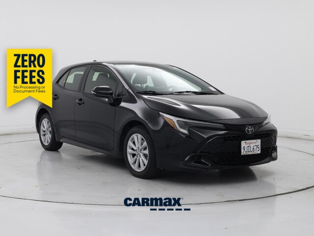 Black 2024 Toyota Corolla Hatchback Hatchback Front-Wheel Drive Automatic