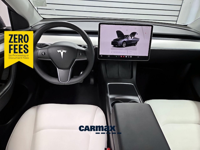 Silver 2023 Tesla Model Y SUV / Crossover Rear-Wheel Drive Automatic