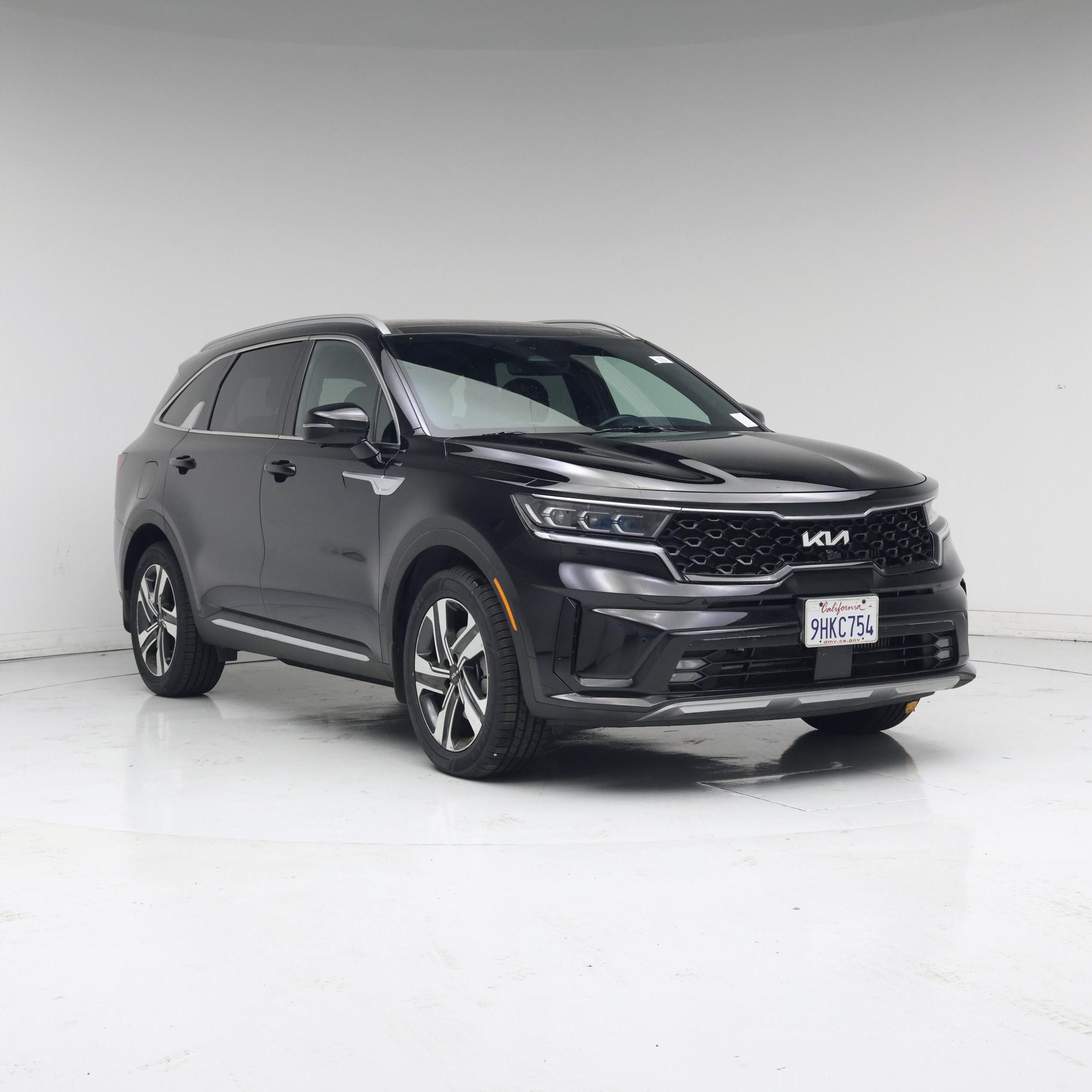Black 2023 Kia Sorento Plug-In Hybrid  SUV / Crossover All-Wheel Drive Automatic