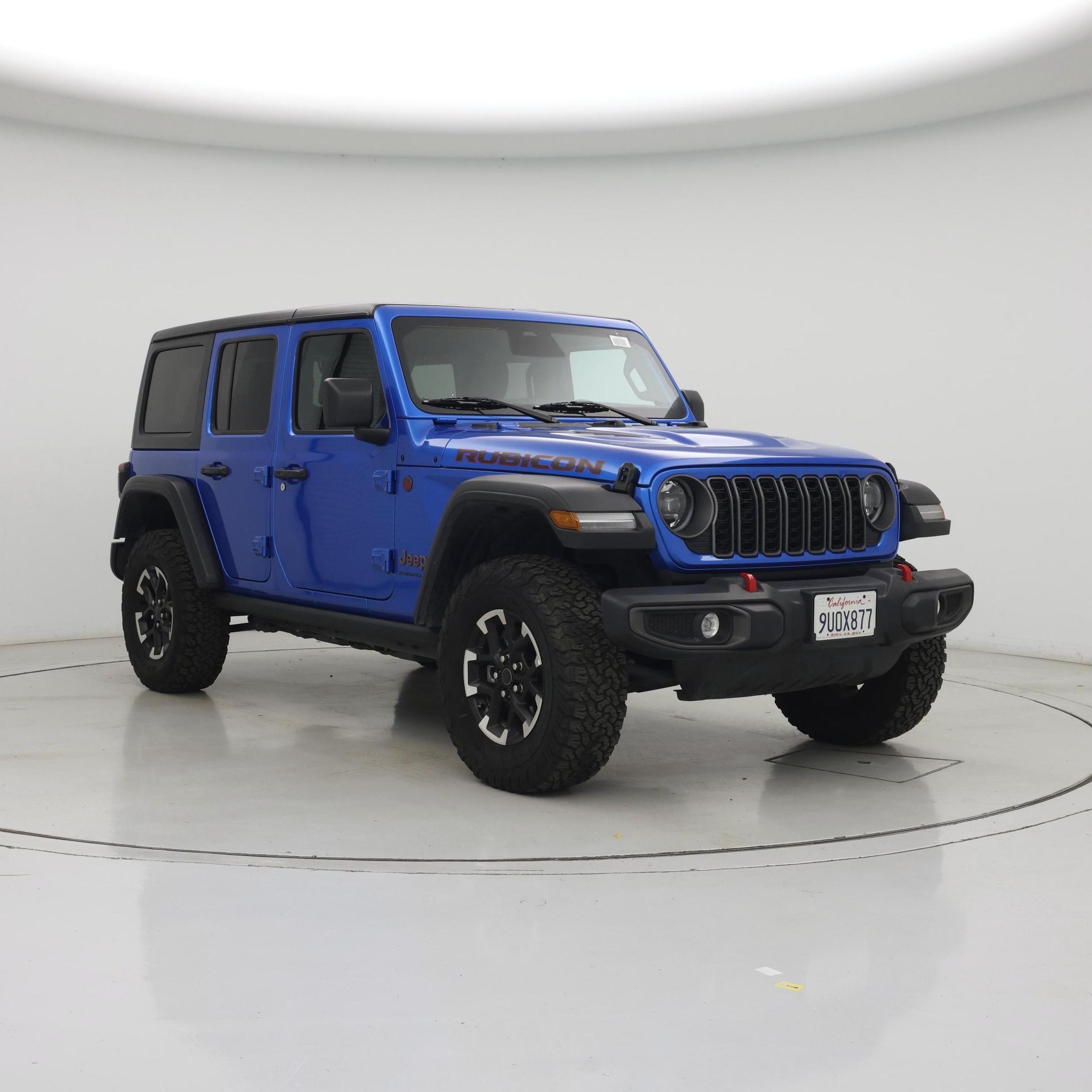 Blue 2025 Jeep Wrangler SUV / Crossover Four-Wheel Drive Automatic