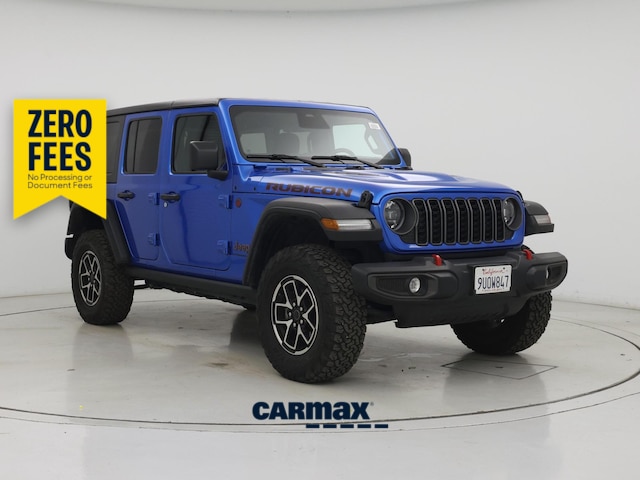 Blue 2025 Jeep Wrangler SUV / Crossover Four-Wheel Drive Automatic
