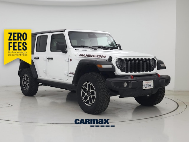 White 2025 Jeep Wrangler SUV / Crossover Four-Wheel Drive Automatic