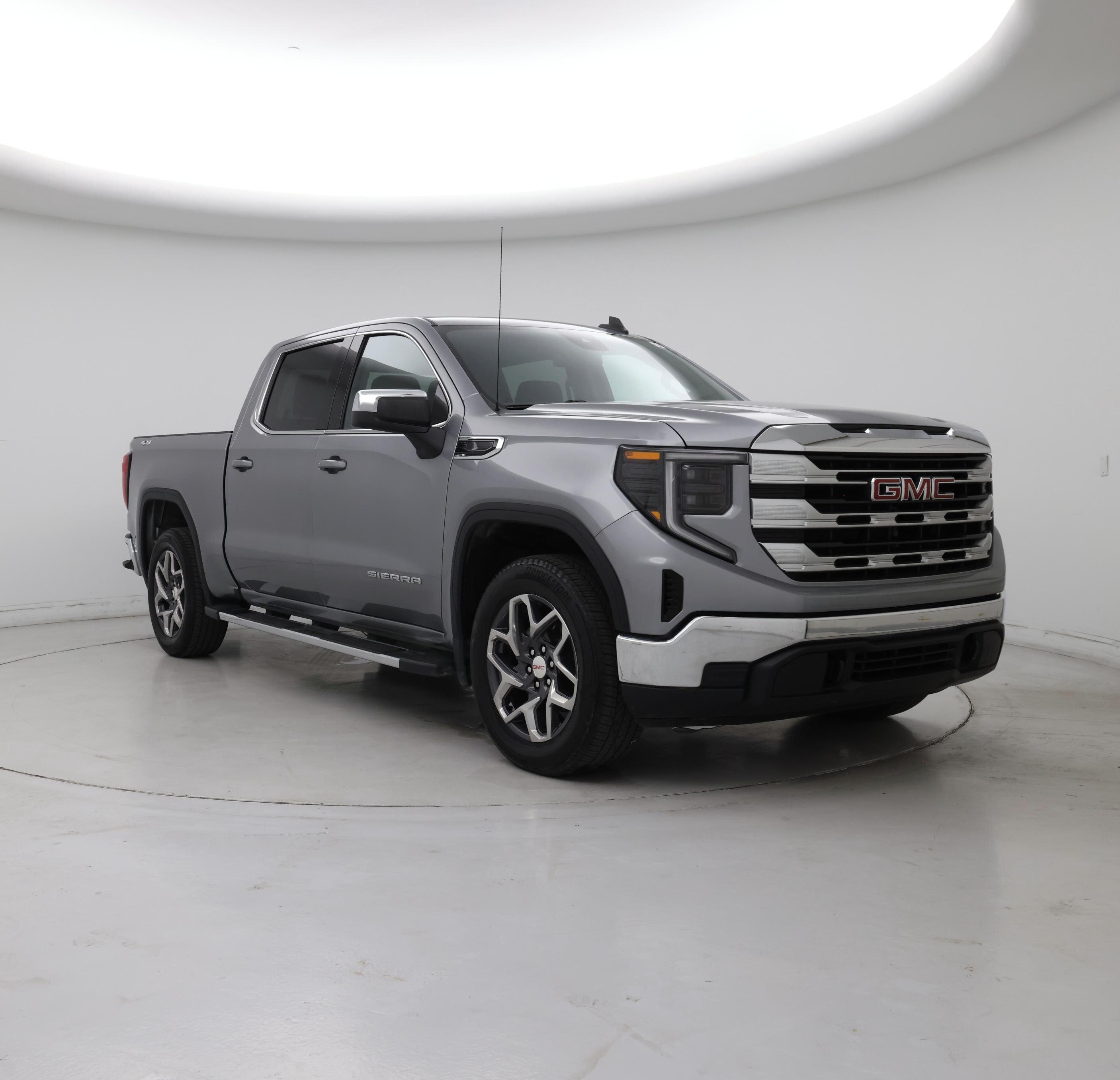 Gray 2023 GMC Sierra 1500 Pickup Truck Four-Wheel Drive Automatic