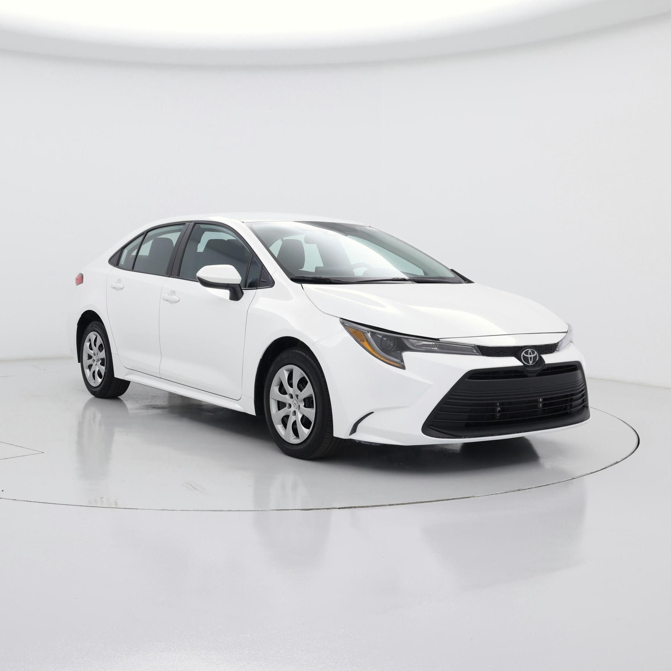 White 2026 Toyota Corolla Sedan Front-Wheel Drive Automatic
