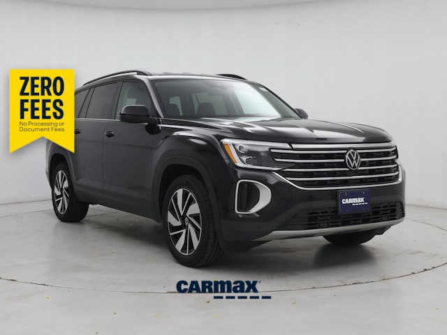 Black 2025 Volkswagen Atlas SUV / Crossover All-Wheel Drive Automatic