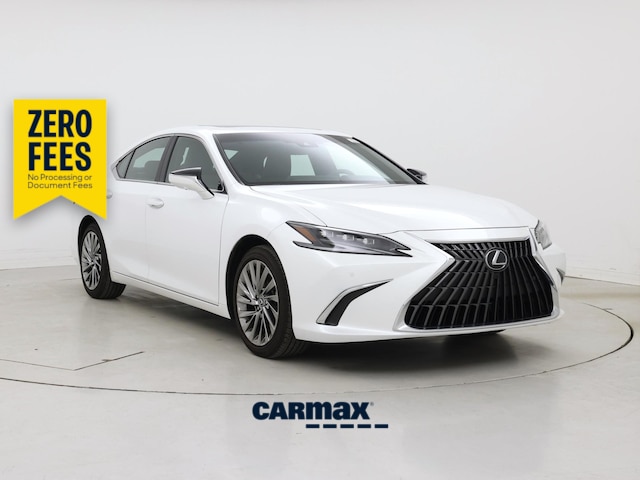 White 2025 Lexus ES Hybrid Sedan Front-Wheel Drive Automatic