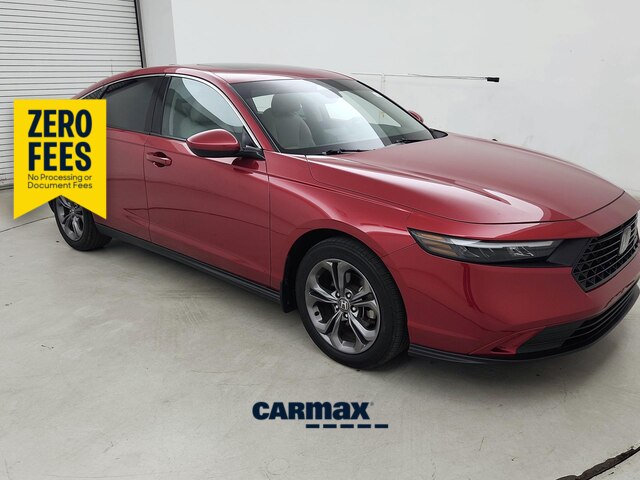 Red 2024 Honda Accord Sedan Front-Wheel Drive Automatic