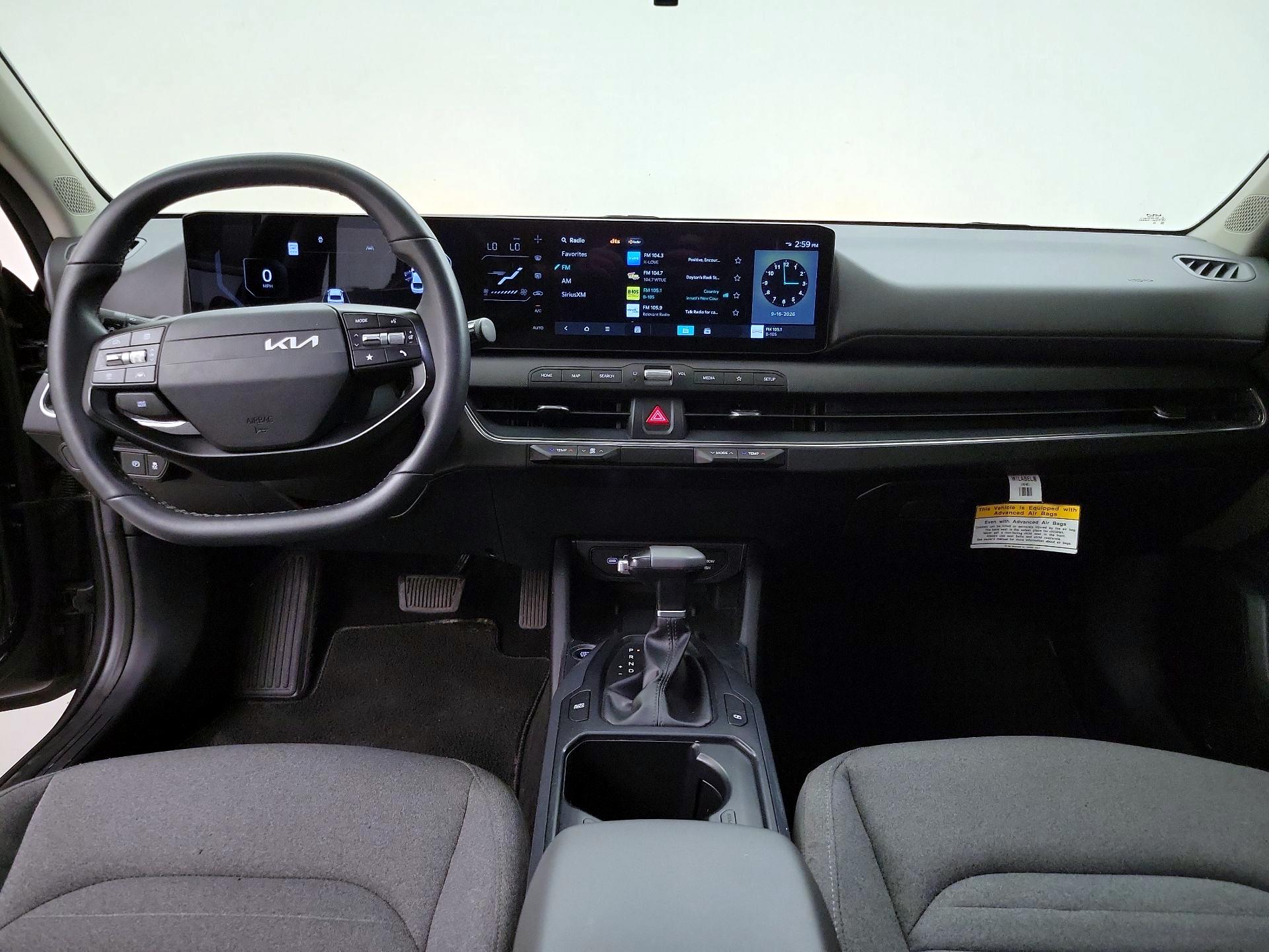 Gray 2025 Kia K4 Sedan Front-Wheel Drive Automatic