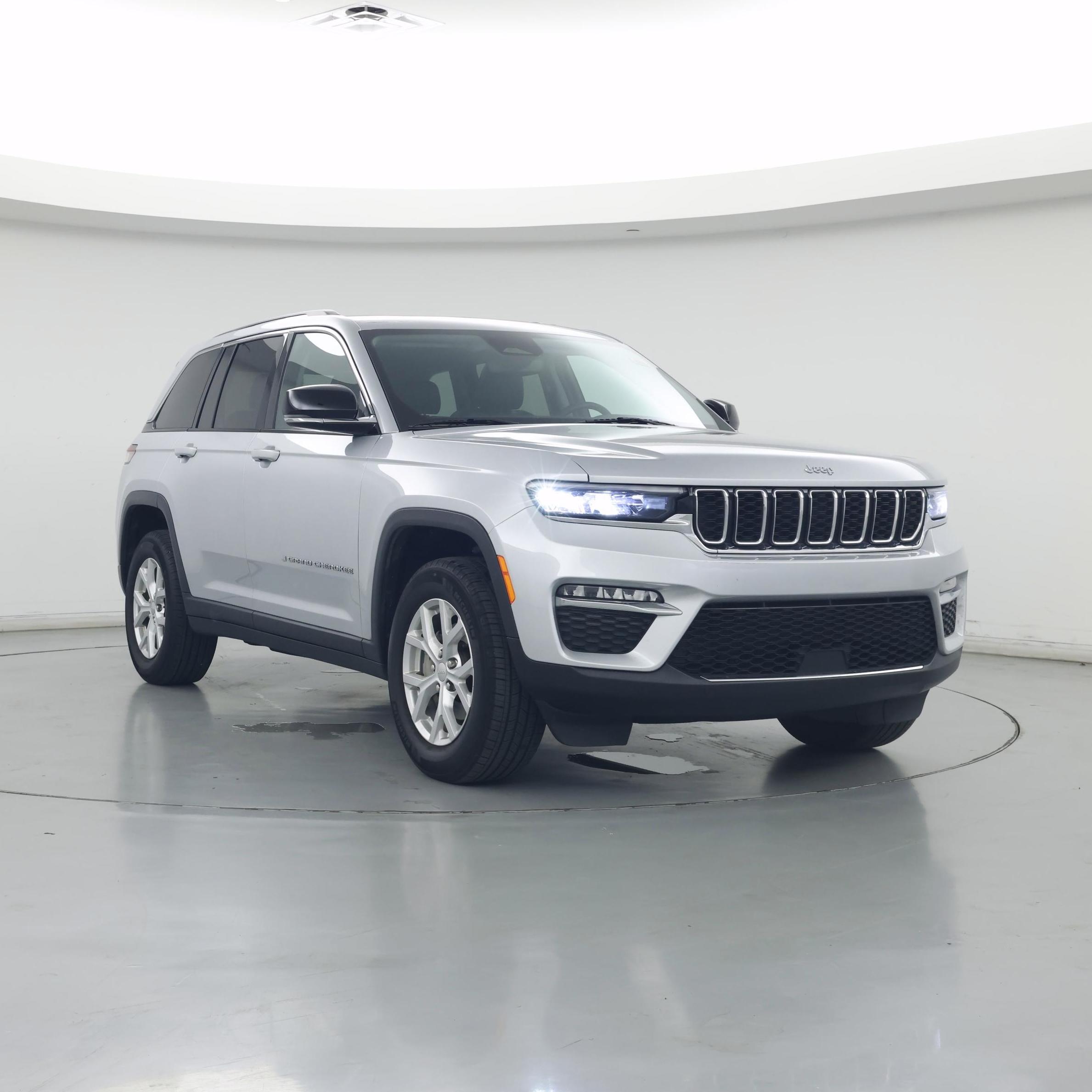 Silver 2024 Jeep Grand Cherokee SUV / Crossover Four-Wheel Drive Automatic