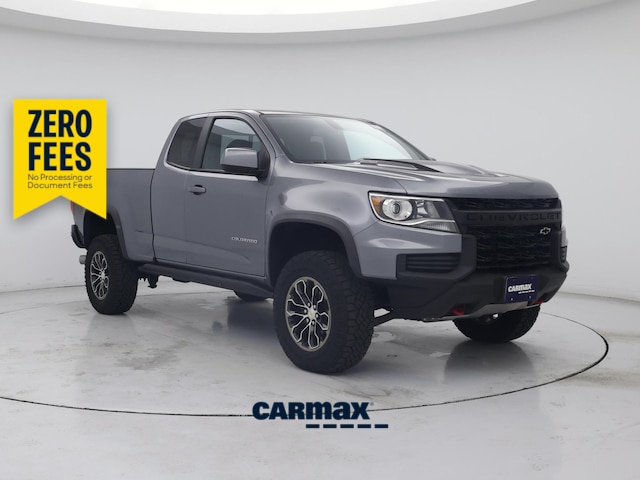 Gray 2021 Chevrolet Colorado Pickup Truck Four-Wheel Drive Automatic