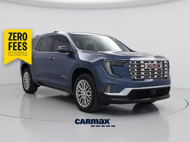 Blue 2025 GMC Acadia SUV / Crossover Four-Wheel Drive Automatic