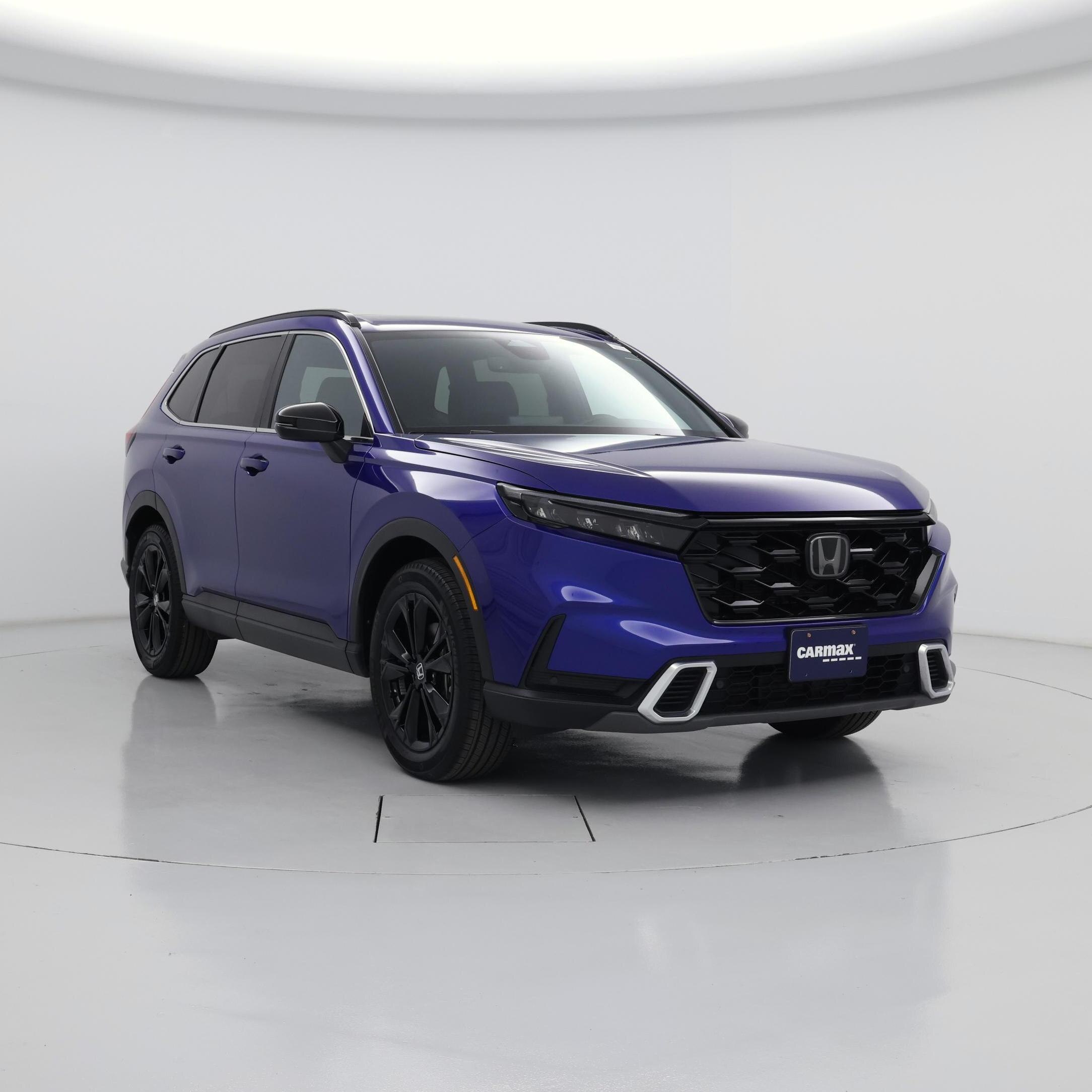 Blue 2025 Honda CR-V Hybrid SUV / Crossover All-Wheel Drive Automatic