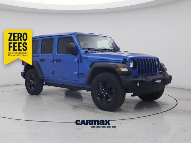 Blue 2023 Jeep Wrangler SUV / Crossover Four-Wheel Drive Automatic