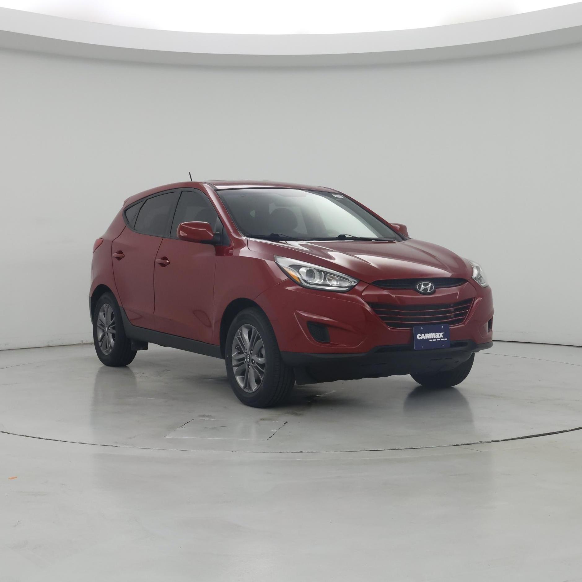 Red (Burgundy) 2015 Hyundai Tucson SUV / Crossover All-Wheel Drive Automatic