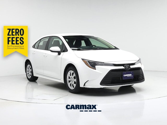 White 2025 Toyota Corolla Sedan Front-Wheel Drive Automatic