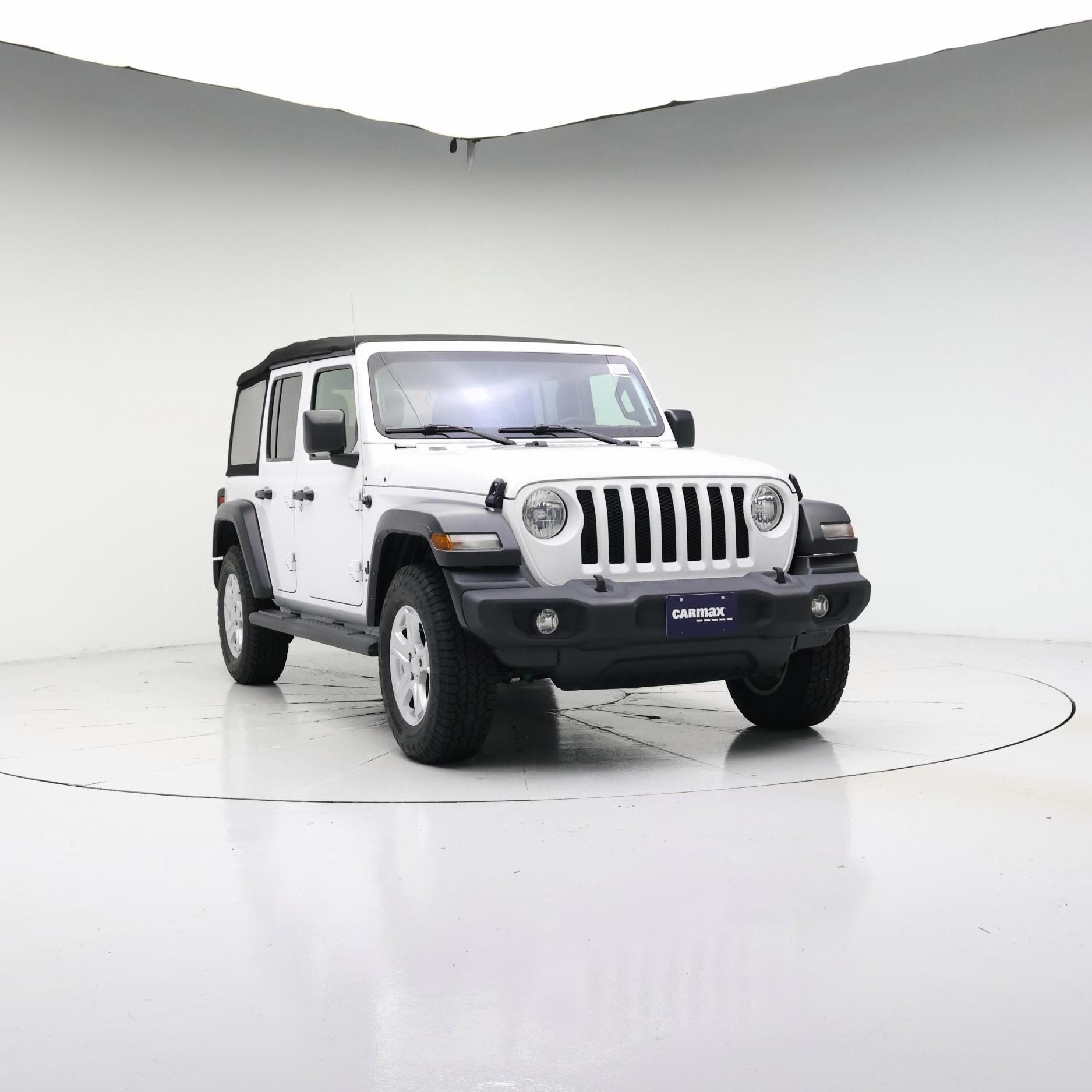 White 2023 Jeep Wrangler SUV / Crossover Four-Wheel Drive Automatic