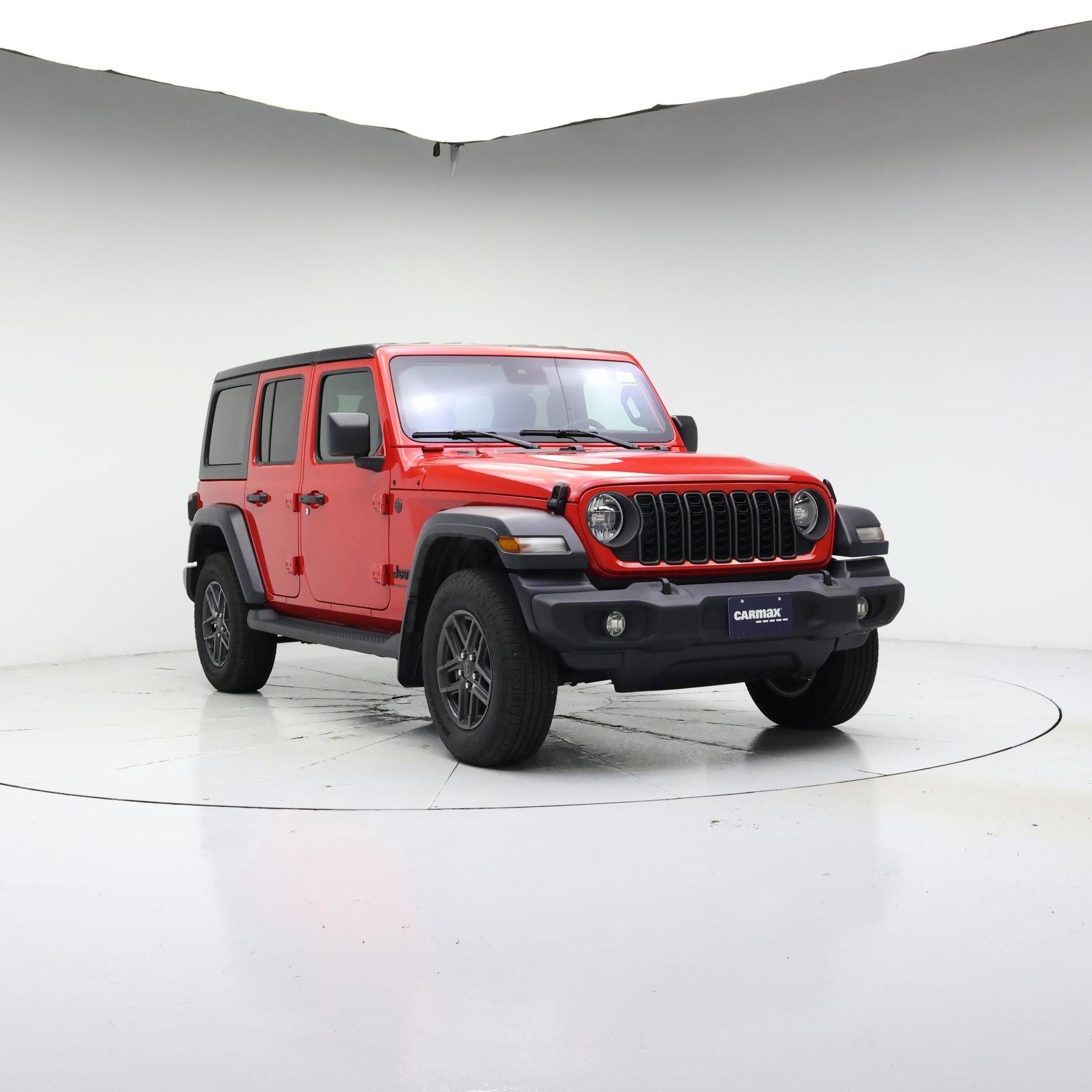 Red 2024 Jeep Wrangler SUV / Crossover Four-Wheel Drive Automatic