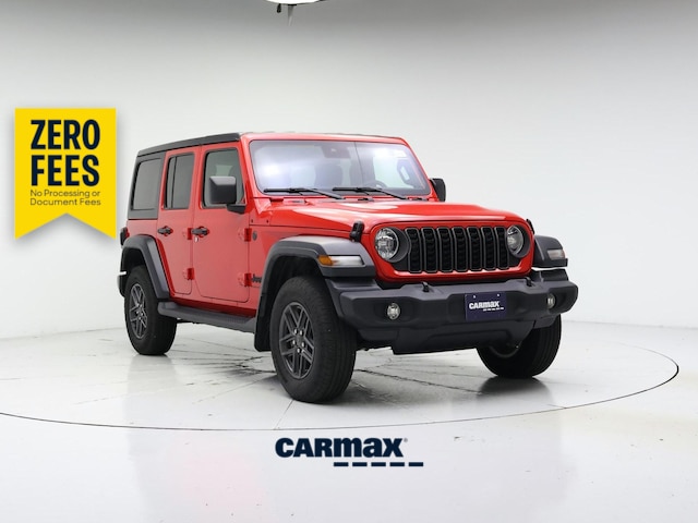 Red 2024 Jeep Wrangler SUV / Crossover Four-Wheel Drive Automatic