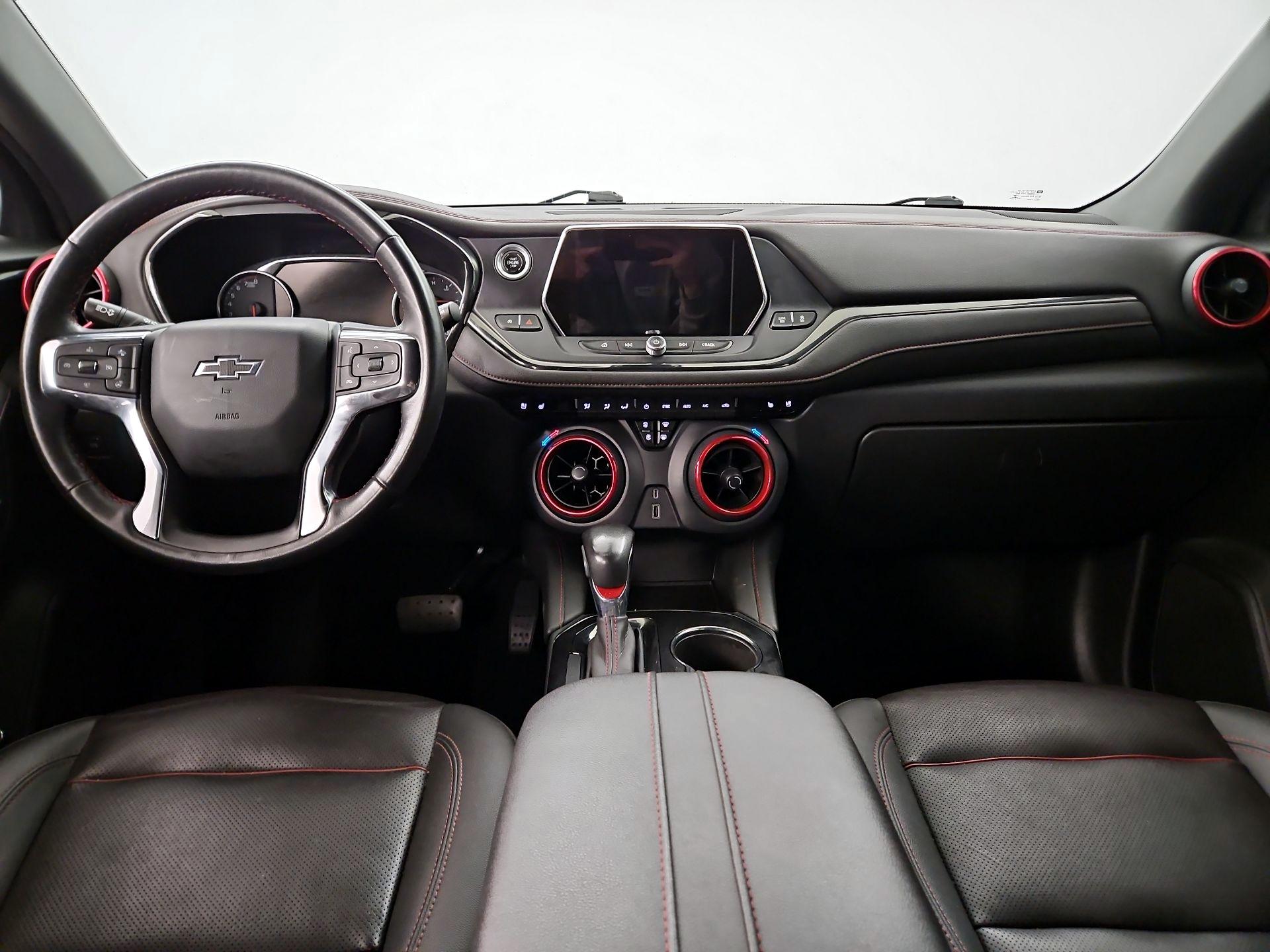 Red 2022 Chevrolet Blazer SUV / Crossover Front-Wheel Drive Automatic