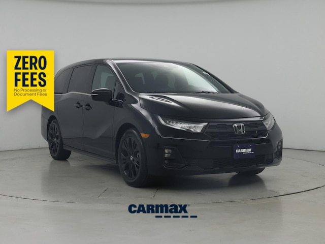 Black 2025 Honda Odyssey Minivan Front-Wheel Drive Automatic