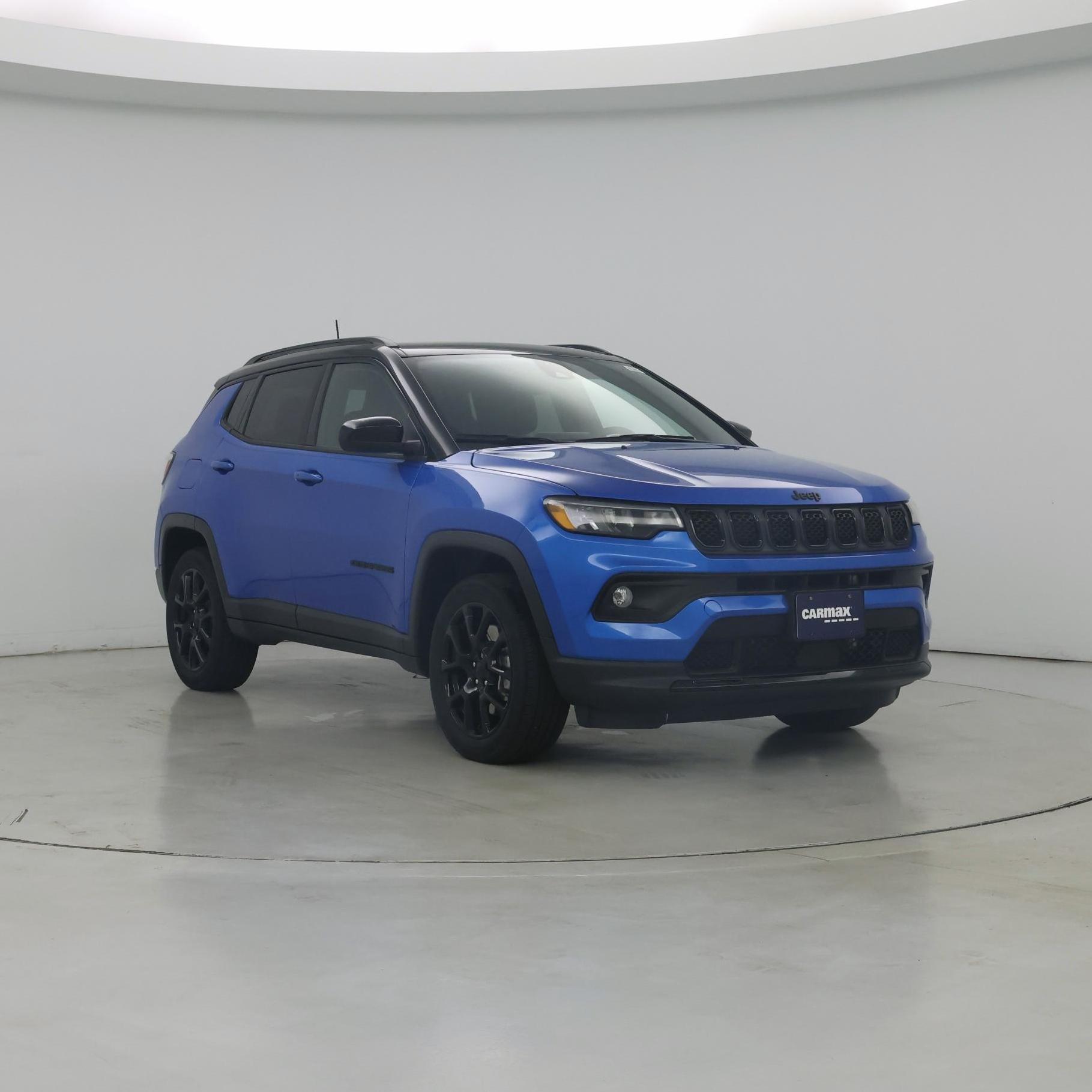 Blue 2023 Jeep Compass SUV / Crossover Four-Wheel Drive Automatic