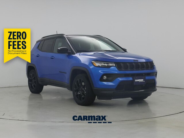 Blue 2023 Jeep Compass SUV / Crossover Four-Wheel Drive Automatic