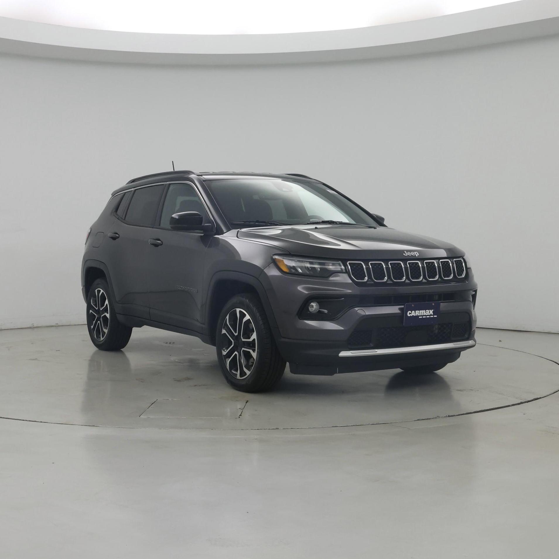 Gray 2023 Jeep Compass SUV / Crossover Four-Wheel Drive Automatic
