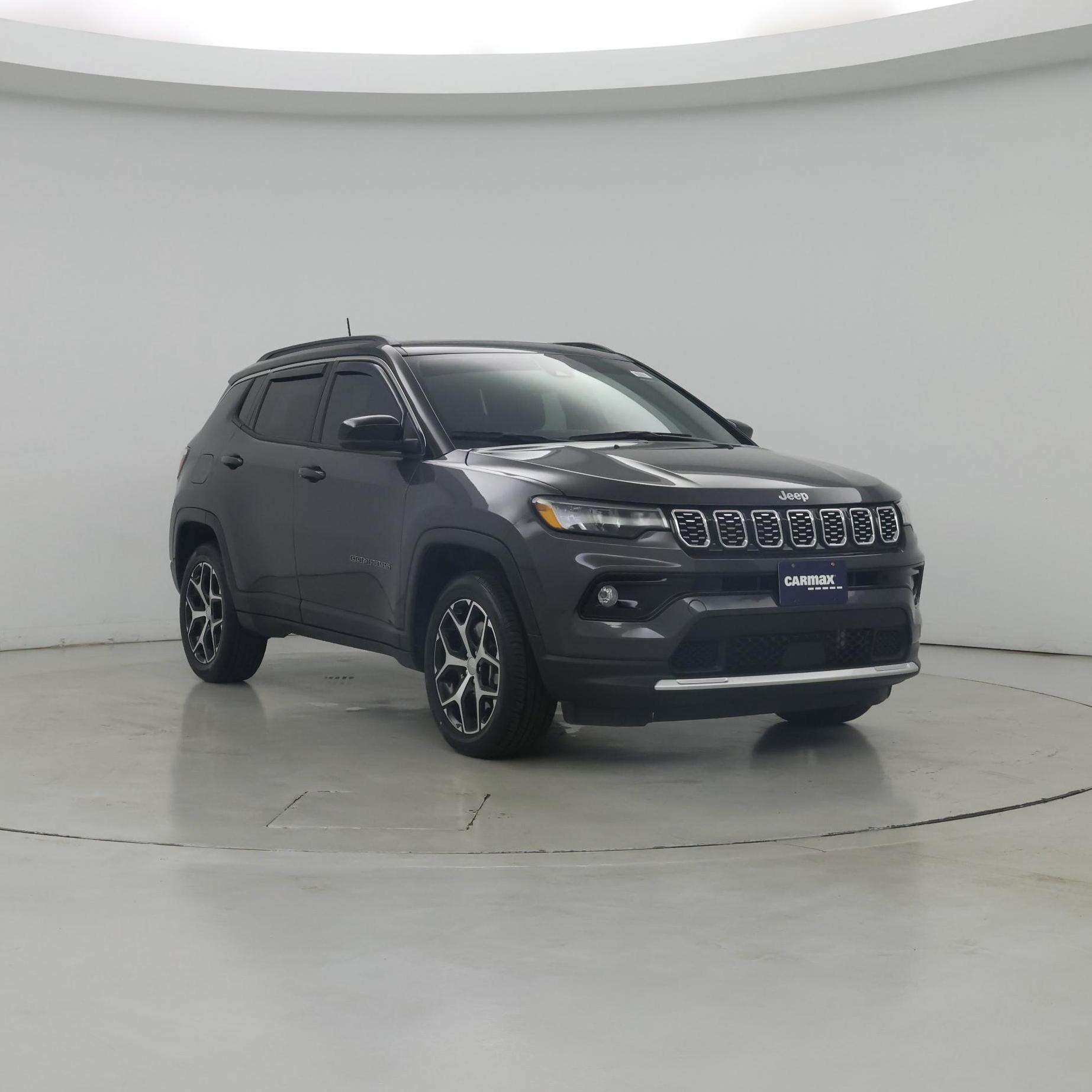 Gray 2024 Jeep Compass SUV / Crossover Four-Wheel Drive Automatic