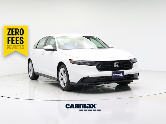 White 2025 Honda Accord Sedan Front-Wheel Drive Automatic