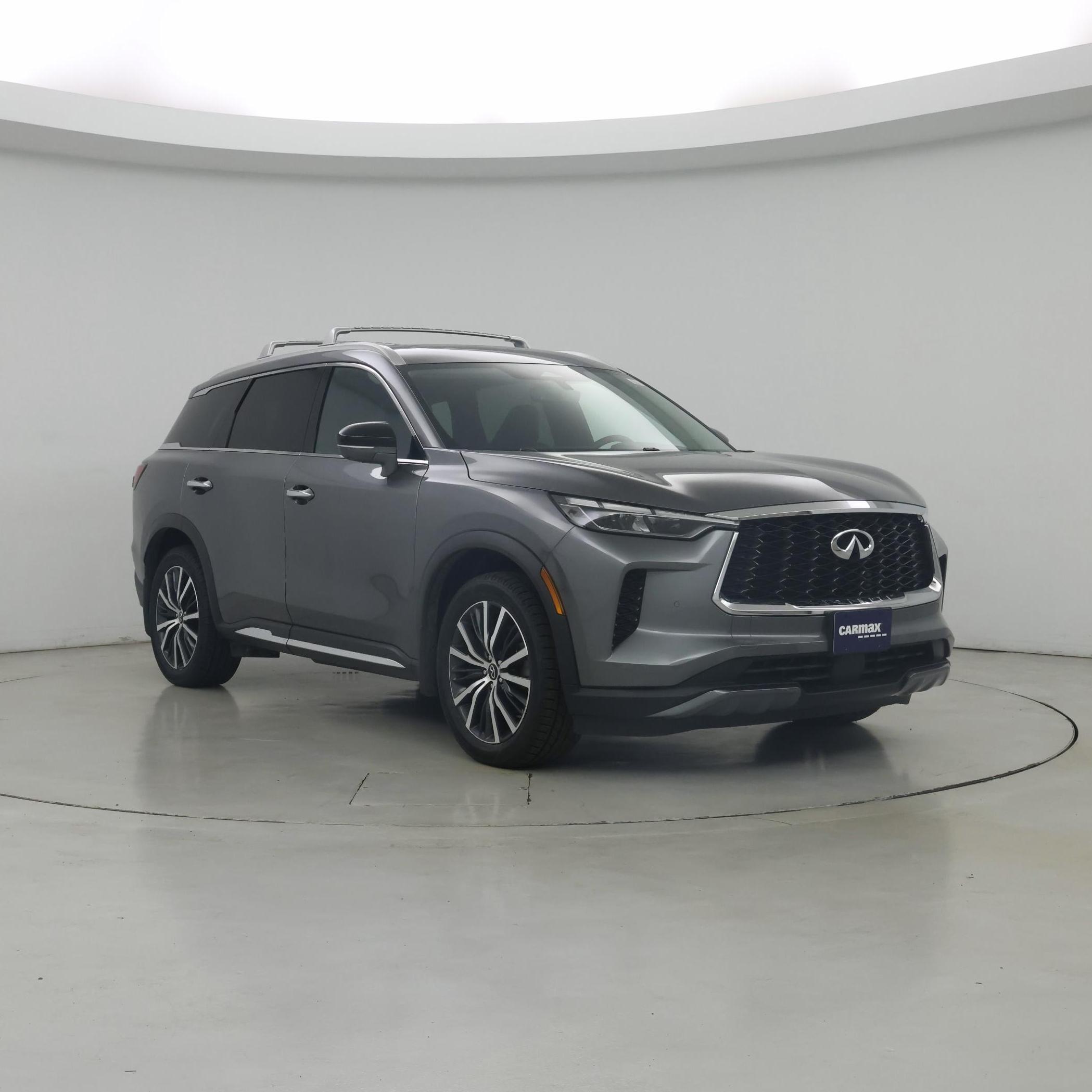 Gray 2023 INFINITI QX60 SUV / Crossover All-Wheel Drive Automatic