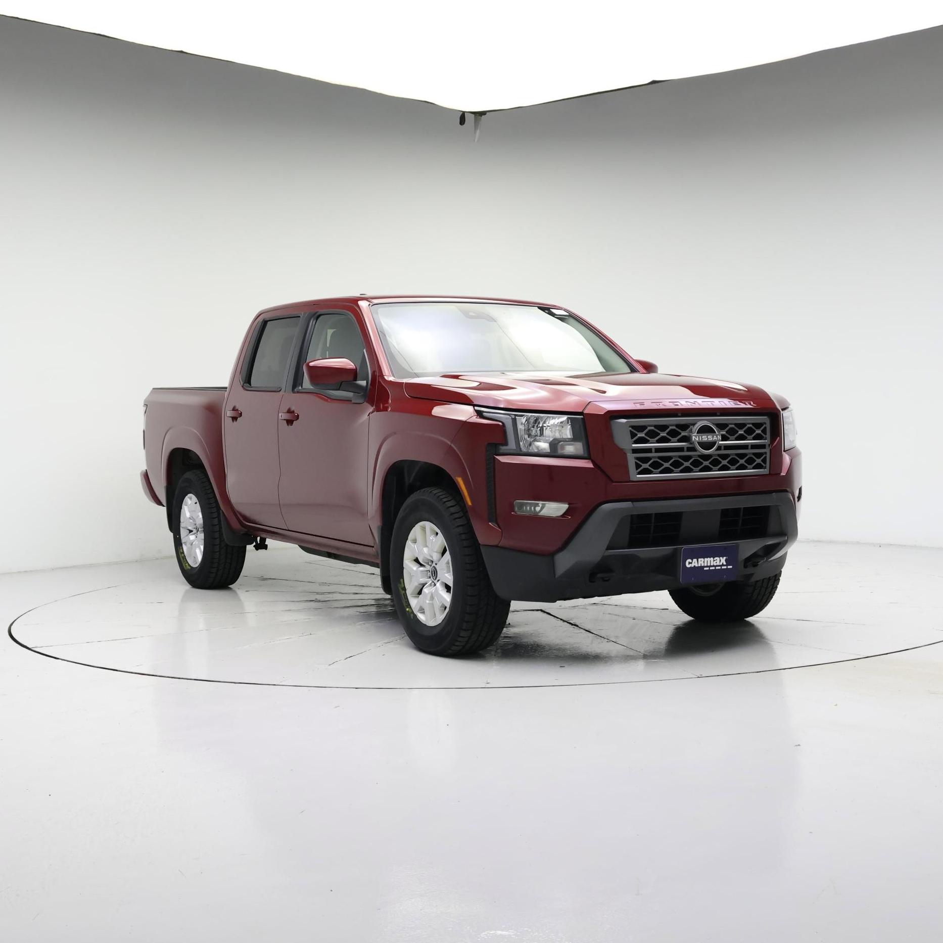 Red 2024 Nissan Frontier Pickup Truck Four-Wheel Drive Automatic