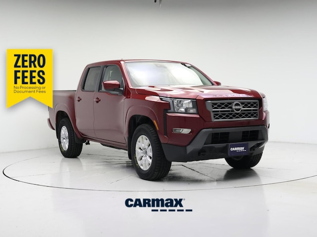 Red 2024 Nissan Frontier Pickup Truck Four-Wheel Drive Automatic
