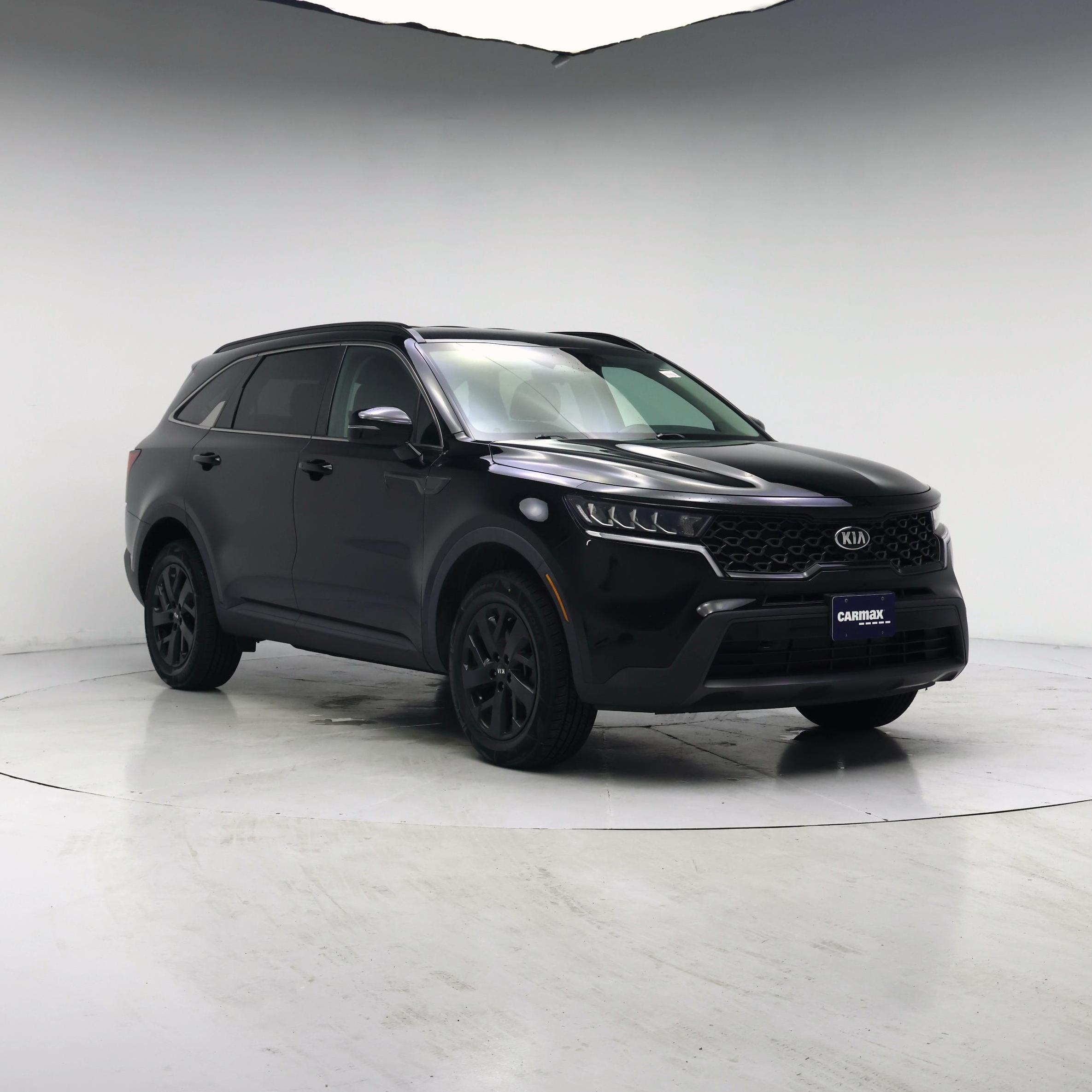 Black 2021 Kia Sorento SUV / Crossover All-Wheel Drive Automatic