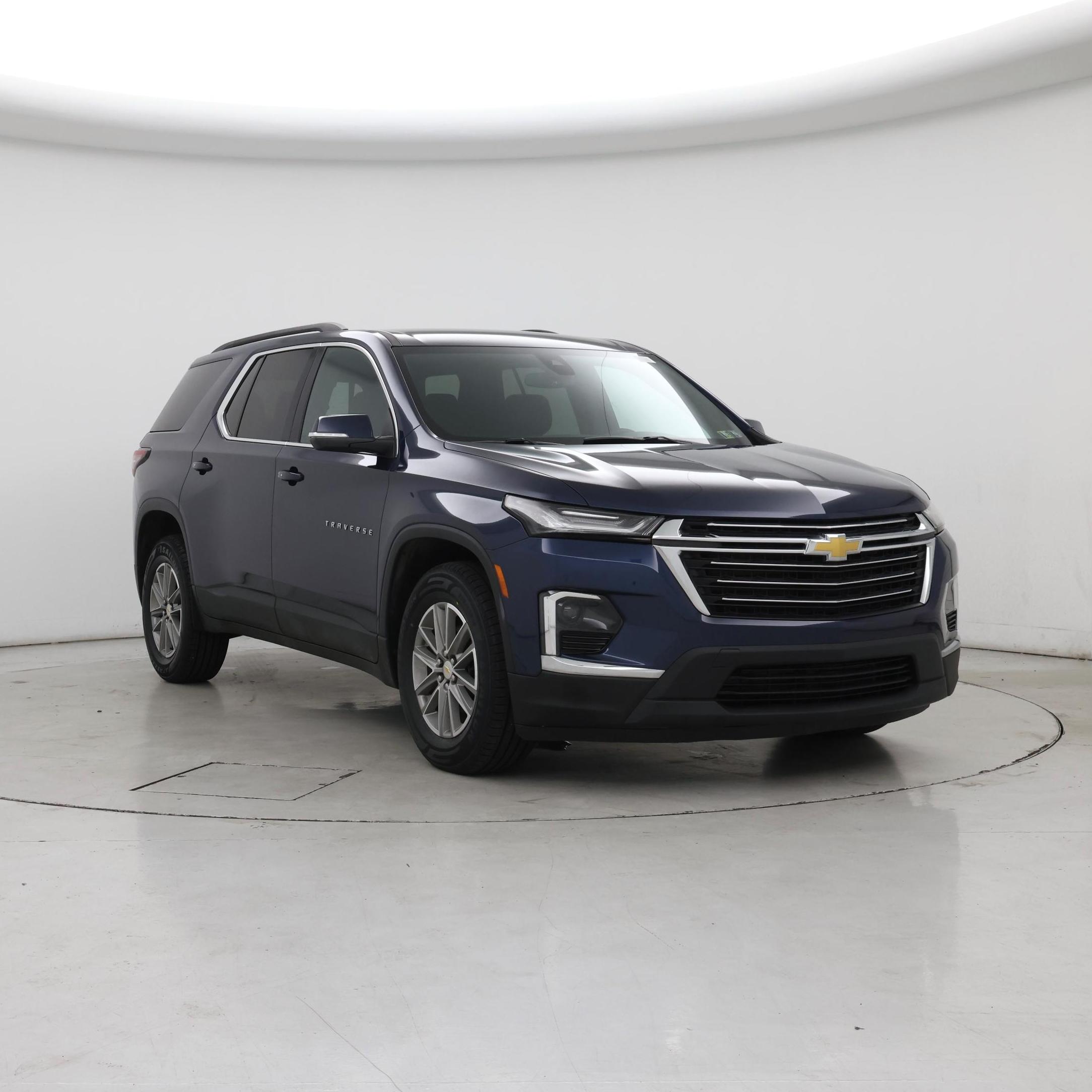 Blue 2023 Chevrolet Traverse SUV / Crossover Four-Wheel Drive Automatic