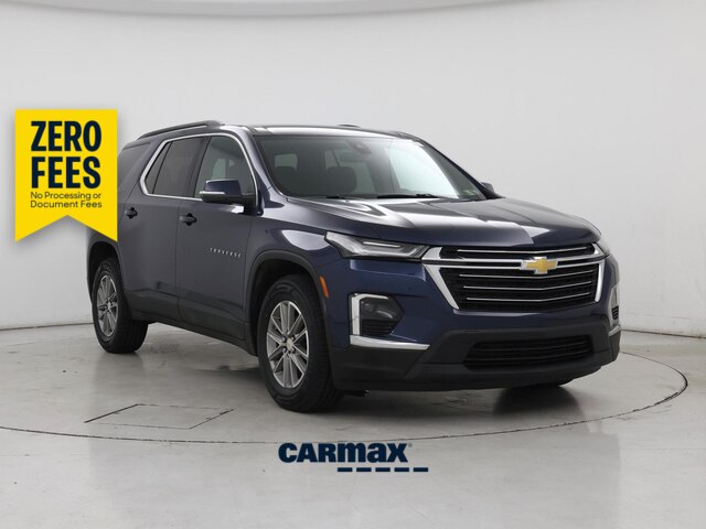 Blue 2023 Chevrolet Traverse SUV / Crossover Four-Wheel Drive Automatic
