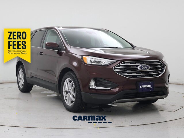 Red (Burgundy) 2021 Ford Edge SUV / Crossover All-Wheel Drive Automatic