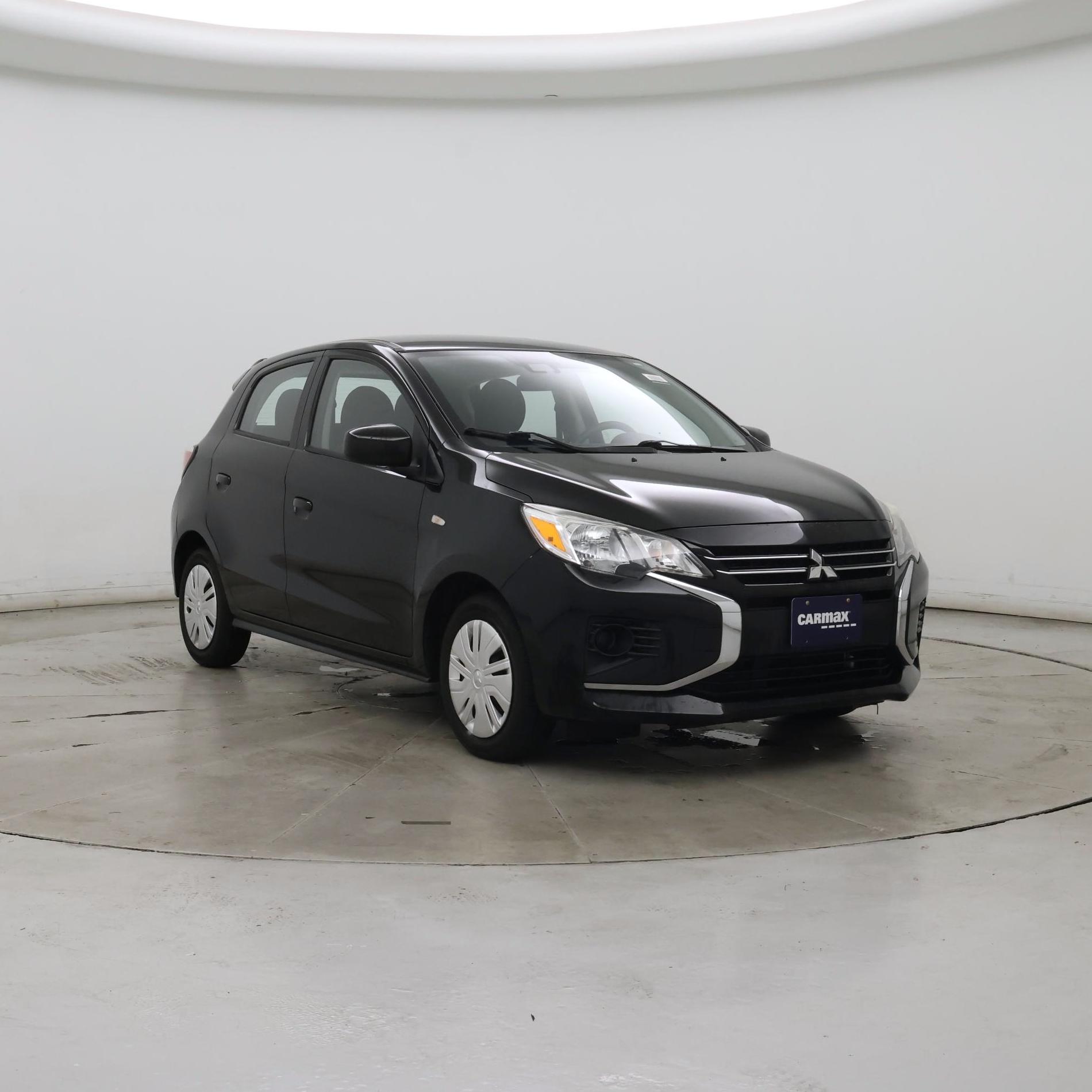 Black 2021 Mitsubishi Mirage Hatchback Front-Wheel Drive Automatic