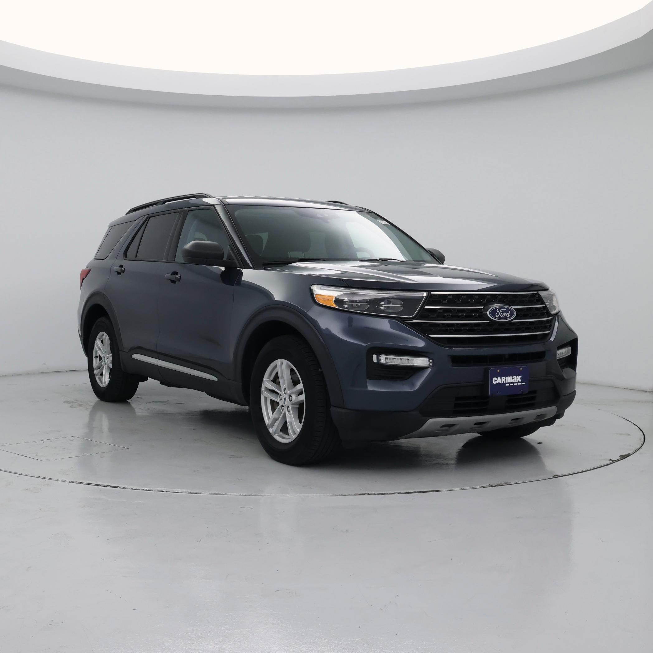 Blue 2023 Ford Explorer SUV / Crossover All-Wheel Drive Automatic