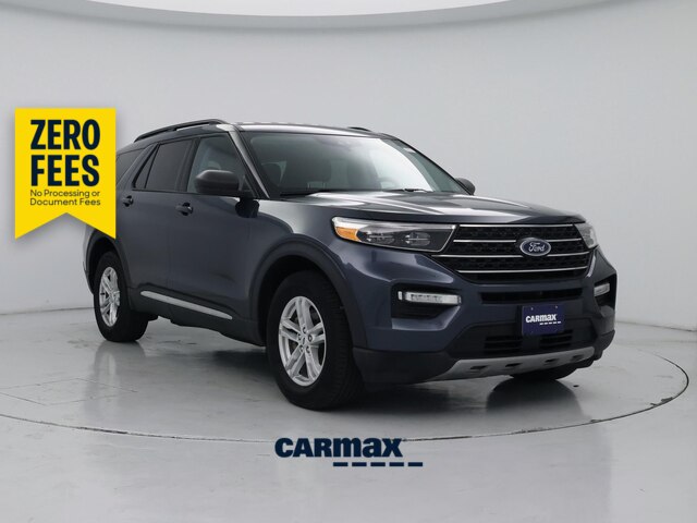 Blue 2023 Ford Explorer SUV / Crossover All-Wheel Drive Automatic