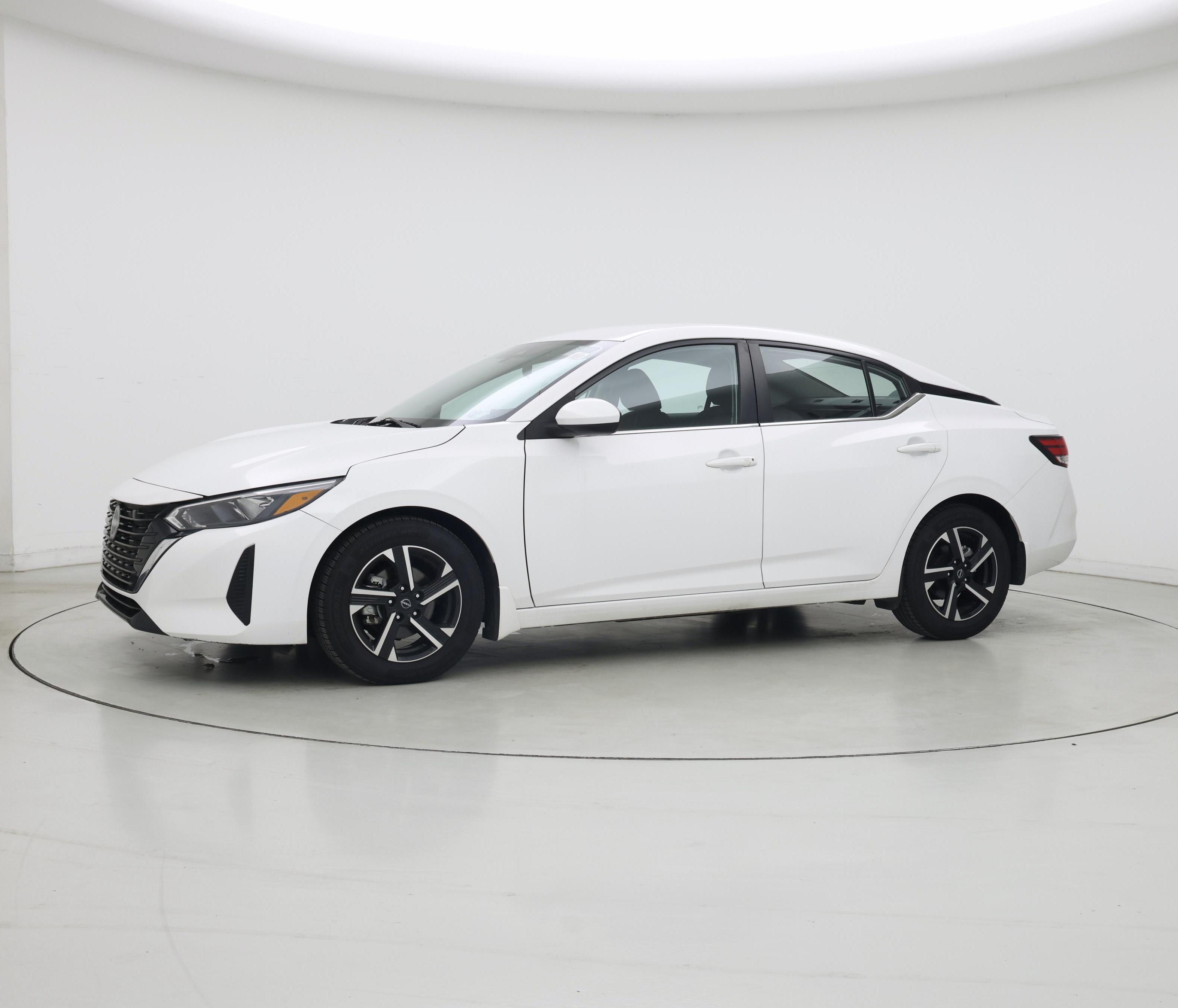 White 2024 Nissan Sentra Sedan Front-Wheel Drive Automatic