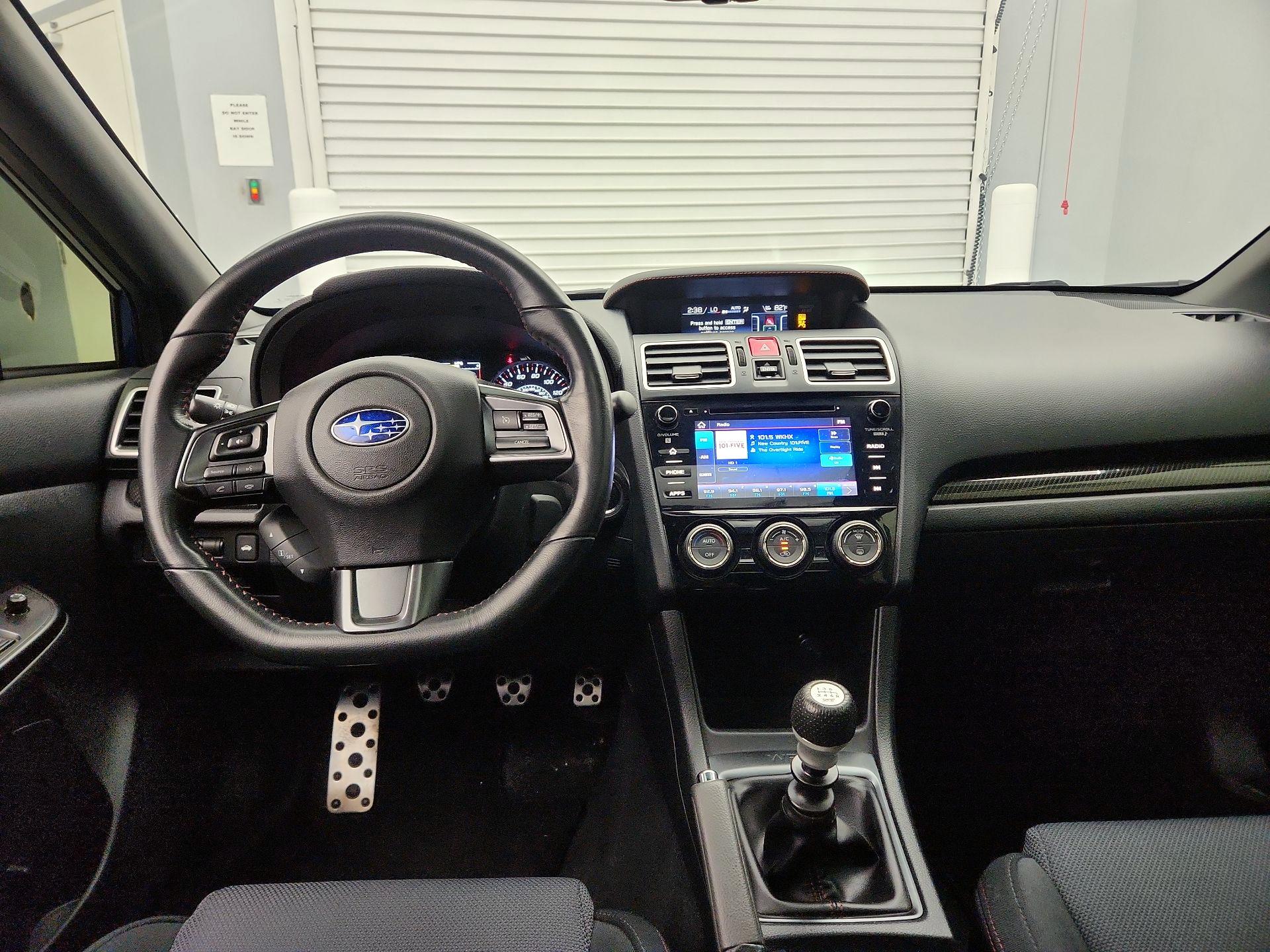 Blue 2021 Subaru WRX Sedan All-Wheel Drive Manual